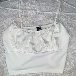SHEIN White crop top